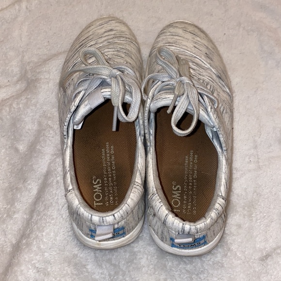 TOMS del ray size 7. birch heather jersey sneaker - Picture 5 of 7